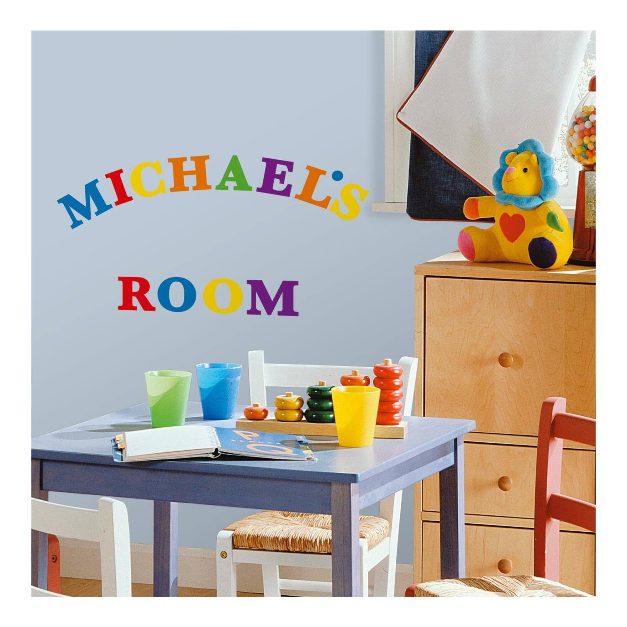 RoomMates Express Yourself Primary Peel & Stick Wall Decals